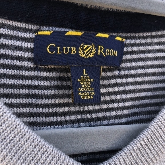 CLUB ROOM MENS SWEATER | SIZE L |UNISEX - Picture 3 of 3